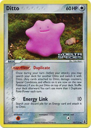 EX Delta Species Ditto #35/113 reverse holo